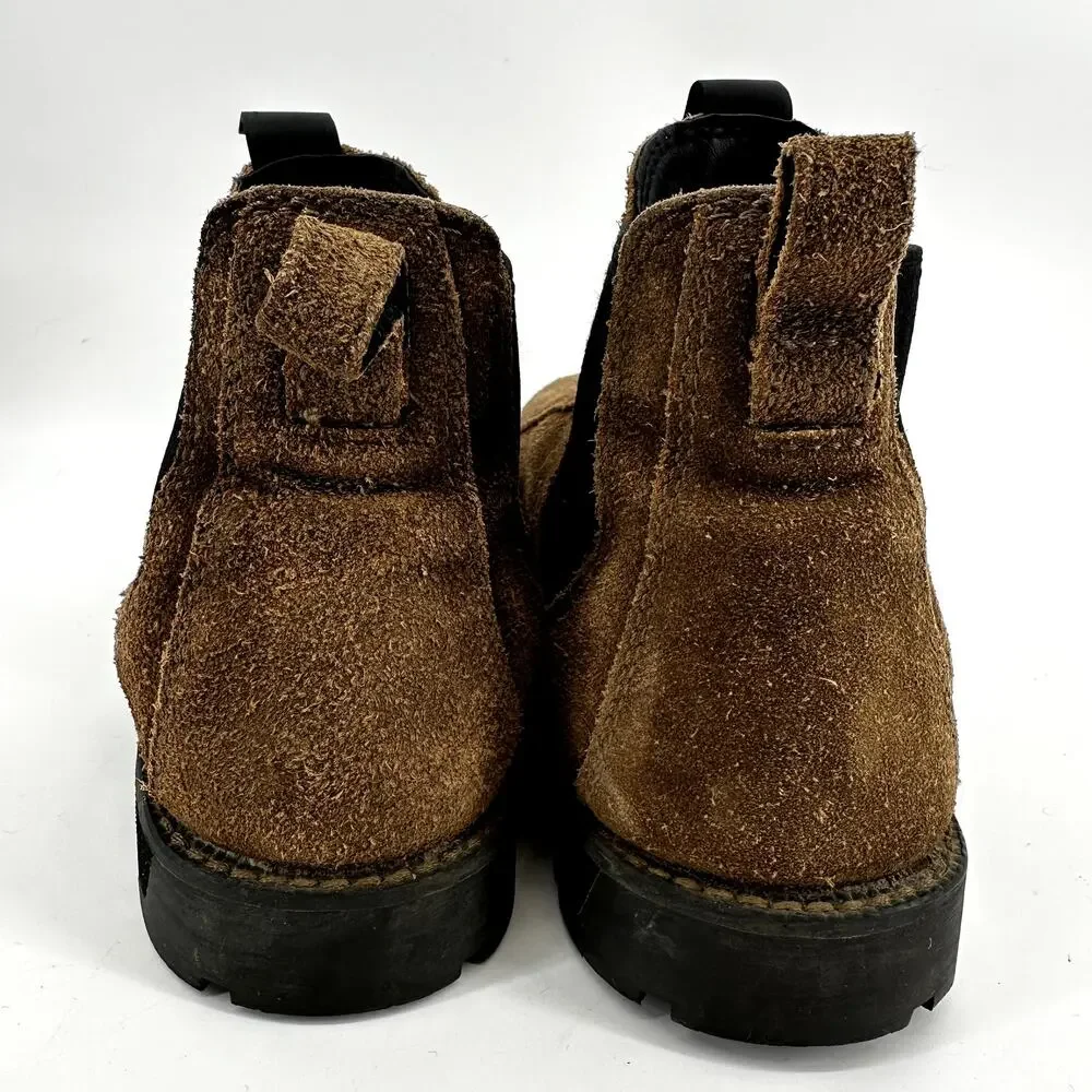 Keen Utility Seattle Romeo Ankle Boot Soft Workwear Slip On Elastic Brown 6.5M